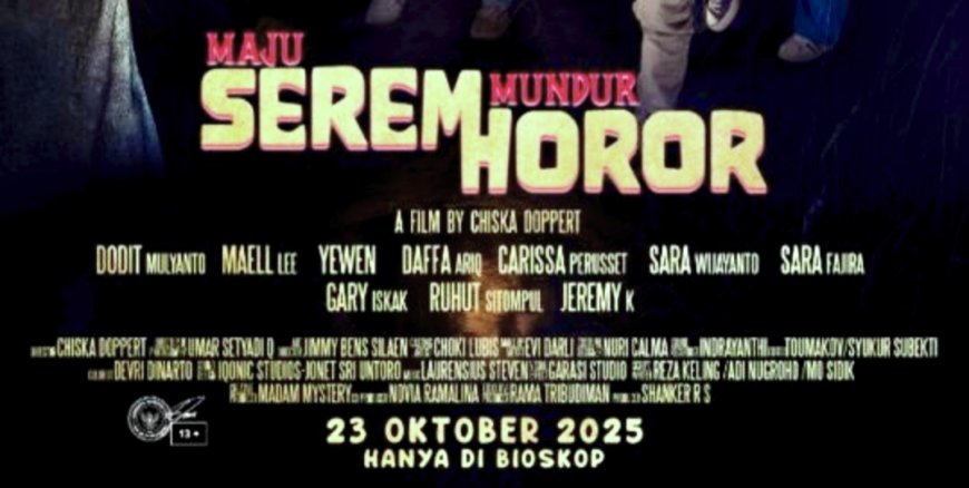 Maju Seram Mundur Horor Tayang 23 Oktober 2025