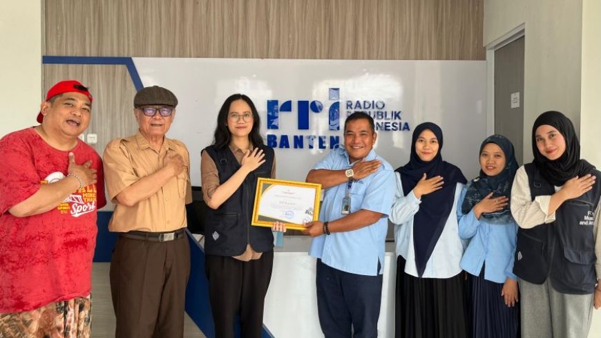 B3S Sambangi Banten-Kota TangseL; RRI Banten Menyambut